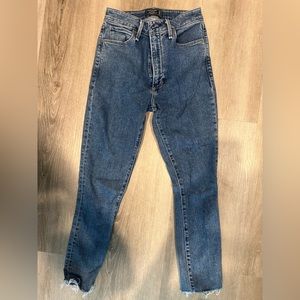 Abercrombie & Fitch Simone High Rise Ankle Jean sz 24 00s